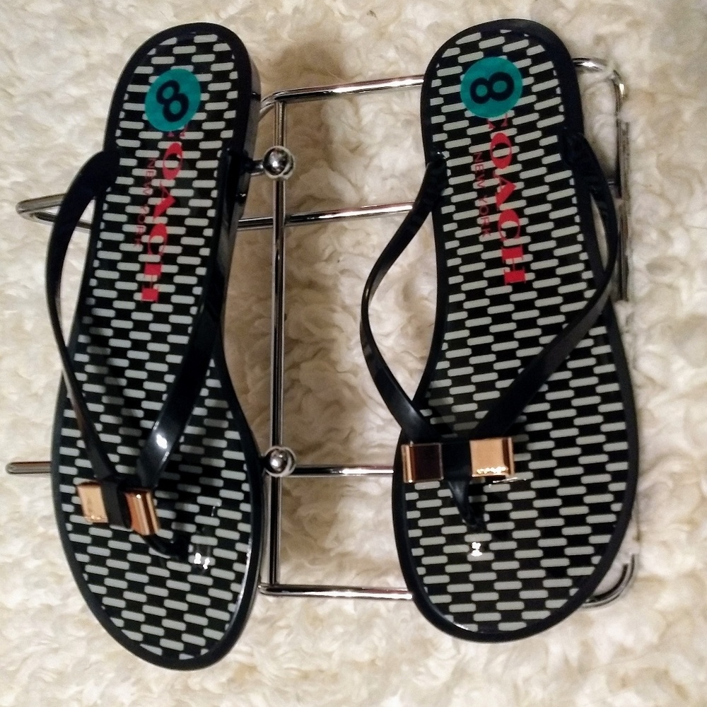 NWTs Coach Landon Sandals/Slides Flip Flops